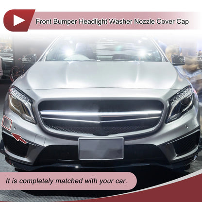 Washer Nozzle Cover Cap for Mercedes-Benz GLA45 AMG (2015–2019) White