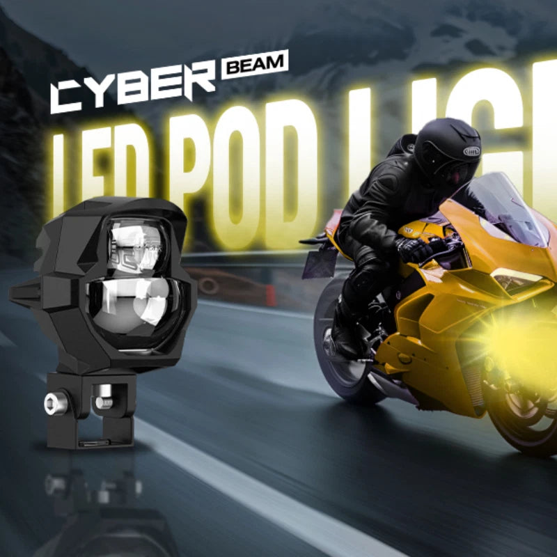 3'' LED Pod Lights for Motorcycle Car ATV UTV (2010–2023)