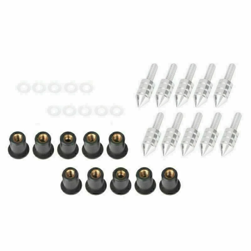 Windscreen Shield Fairing Nut Bolt for Kawasaki Ninja 250 (2008–2012)