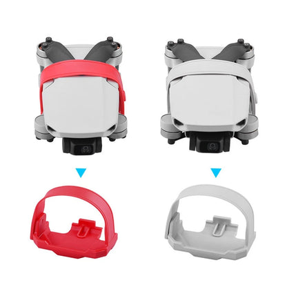 Propeller Holder for DJI Mavic Mini 2 SE (2020–2023) - Grey/Red Silicone