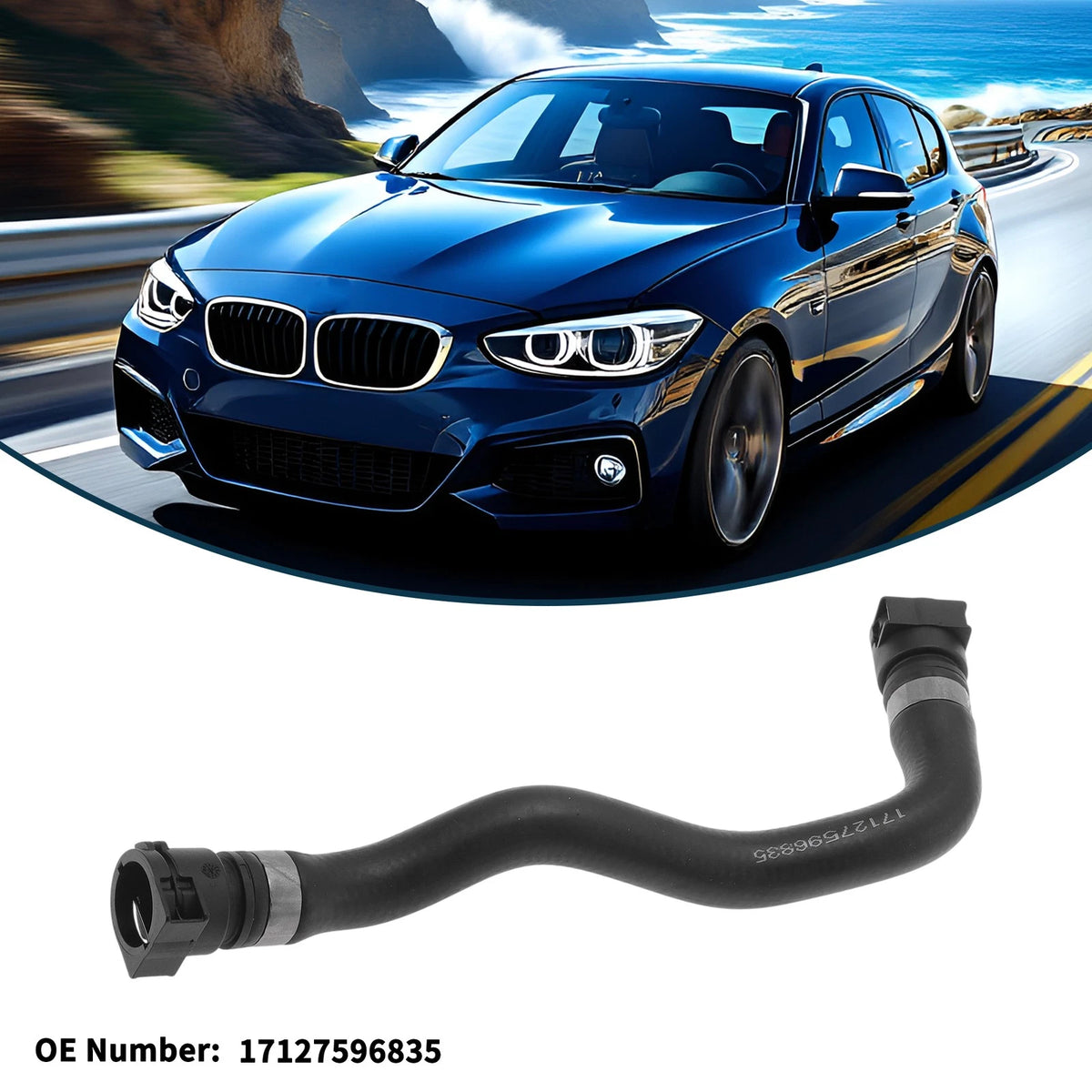 Radiator Hose Replacement for BMW 3 Series (2012–2016) Coolant Pipe