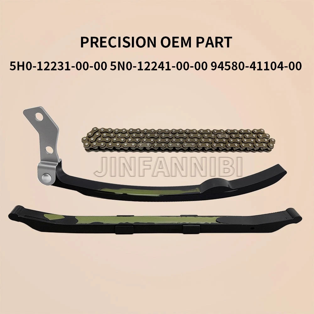 Cam Guide Timing Chain Kit for Yamaha Bear Tracker 250 / Timberwolf 250 (2000–2005)