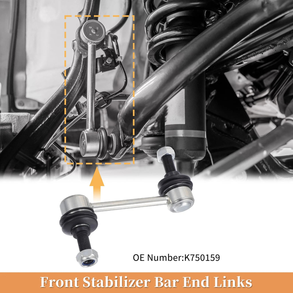 2PCS Front Stabilizer Sway Bar Link Replacement for Lincoln MKX (2016–2020)