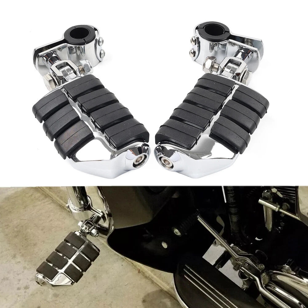 Footpegs for Harley & Honda (Universal) 1-1/4"