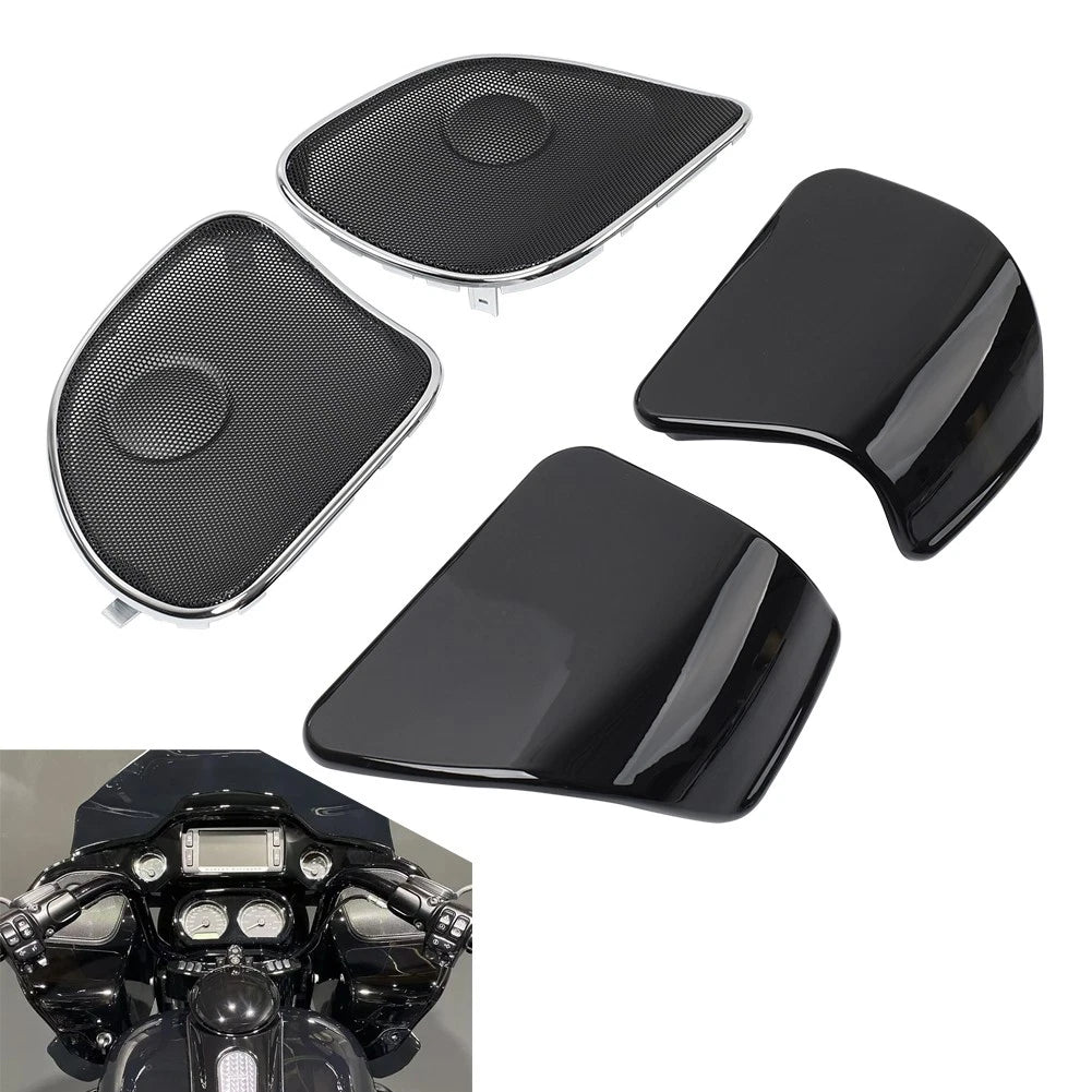Front Speaker Covers + Inner Glove Covers for Harley Road Glide FLTRX (2015–2023)