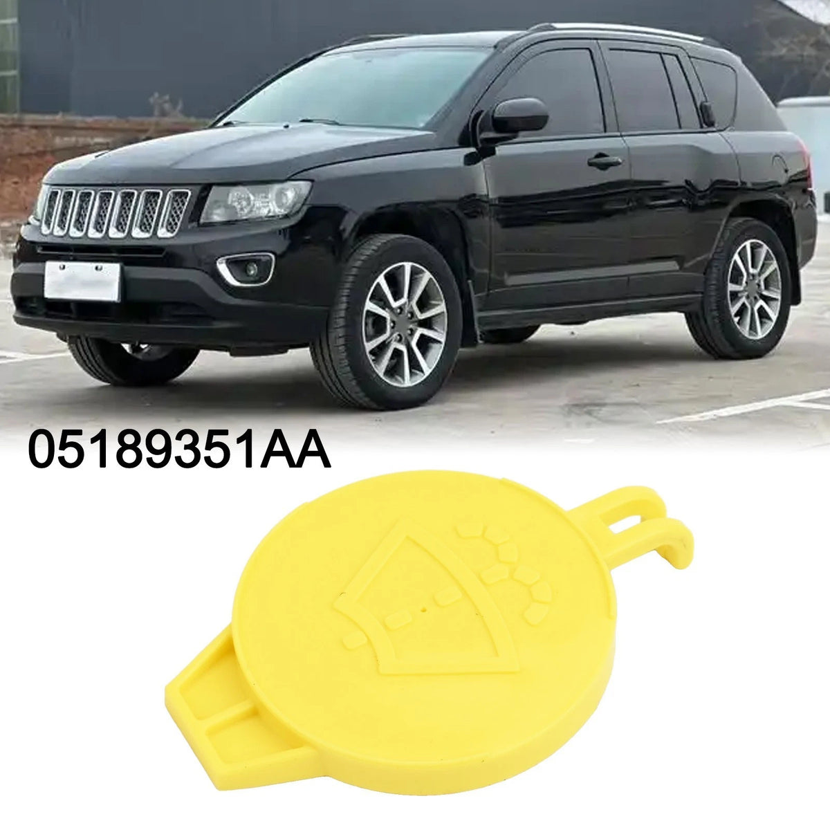 Windshield Washer Reservoir Cover for Jeep