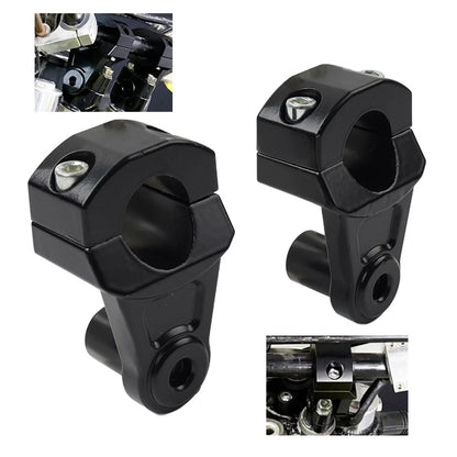 Handlebar Mount Clamps for Motorcycle 7/8" to 1-1/8" (Universal)