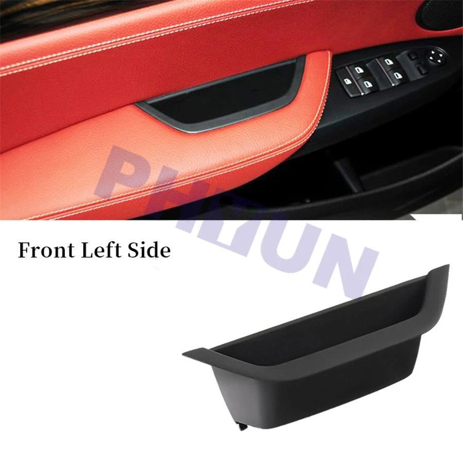 Front Left Door Inner Handle Pull Trim Insert for BMW F25 X3 (2010–2017), F26 X4 (2014–2017)