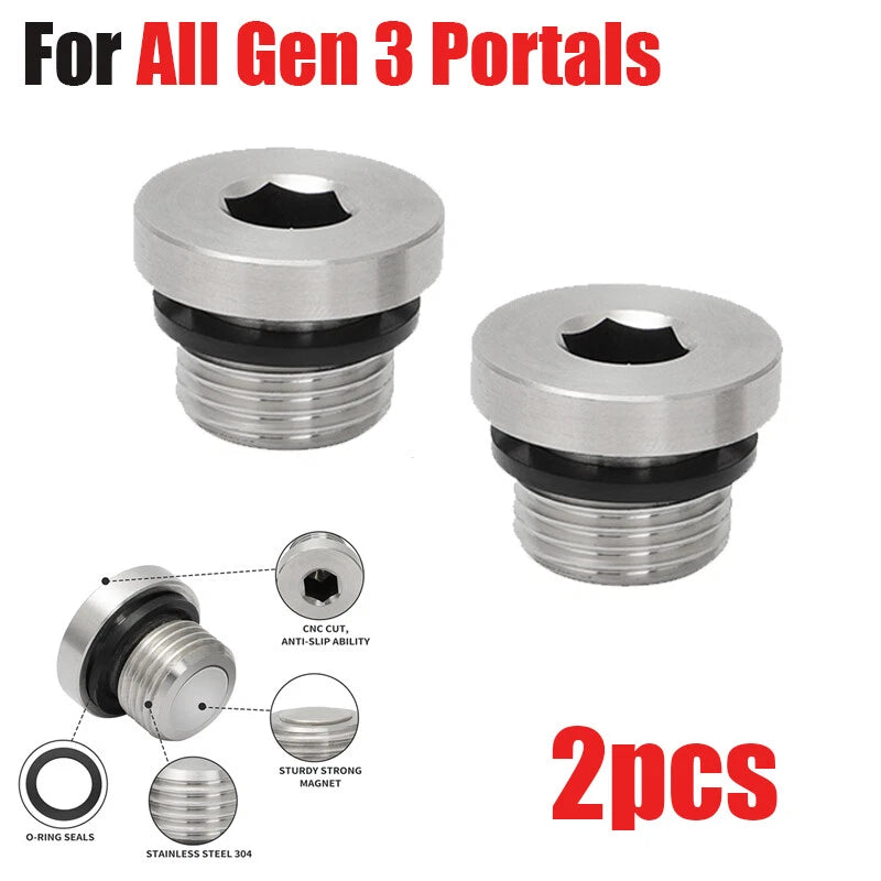 Front Differential Fill and Drain Plug for Polaris RZR ATV (Gen 3)