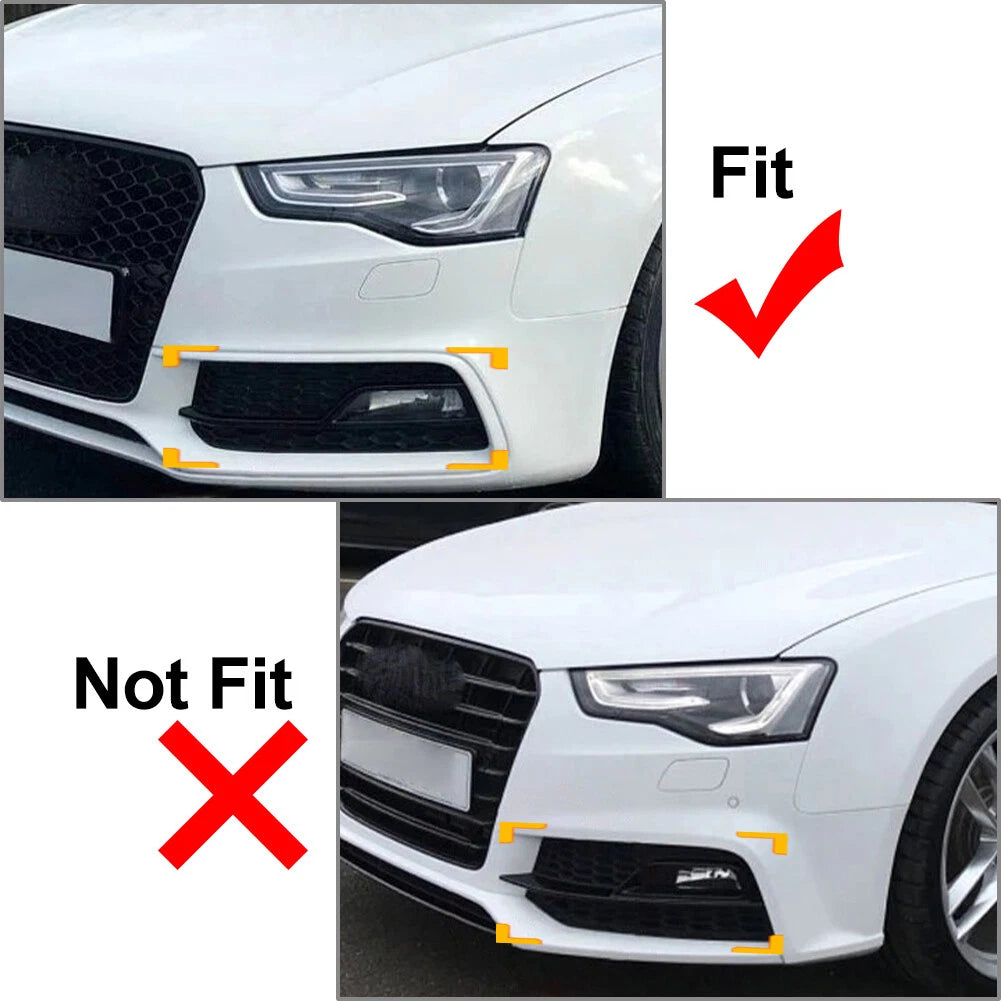 Fog Light Honeycomb Grill Cover for Audi A5 S5 (2013–2017) Left