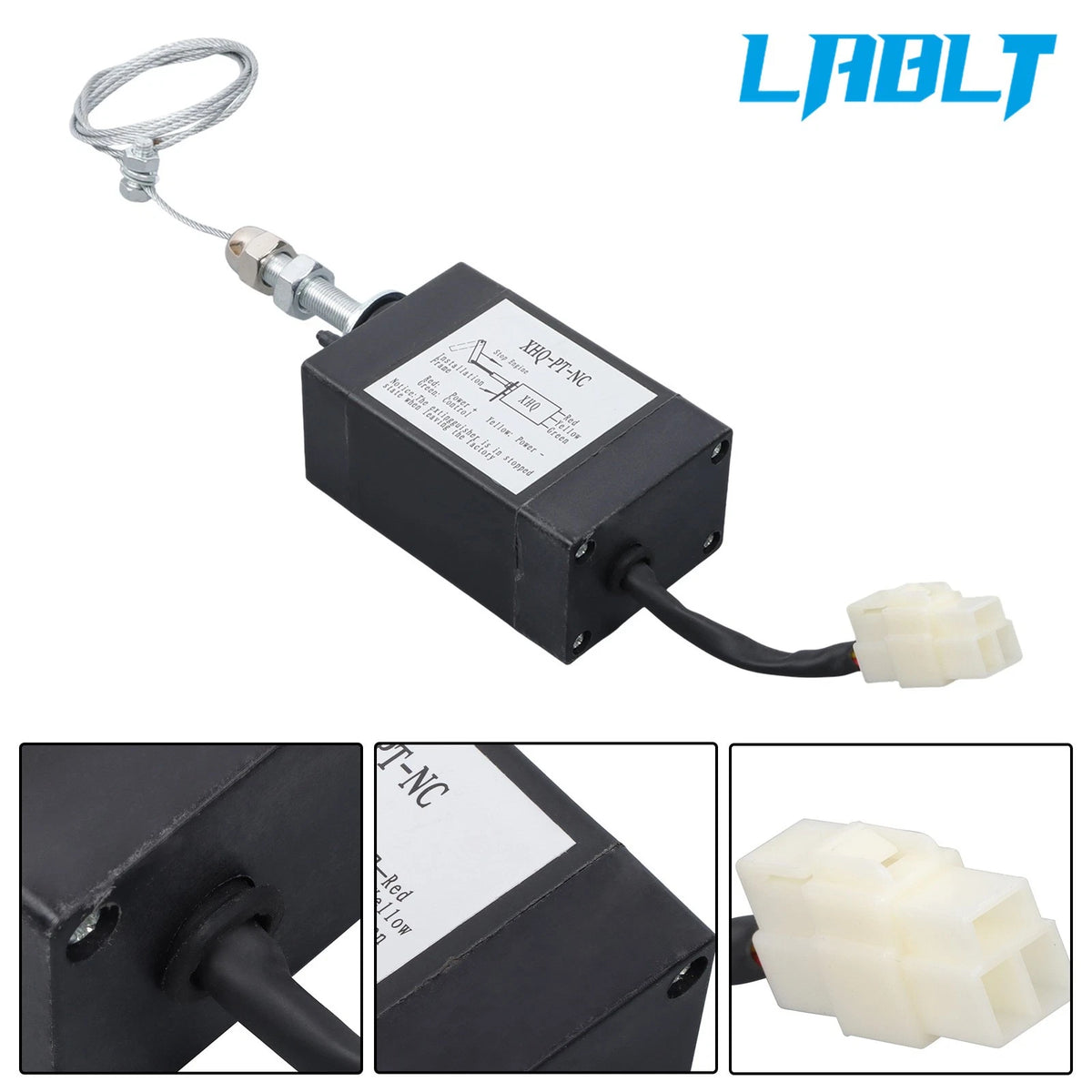 Engine Stop Solenoid Valve for LABLT XHQ-PT-12 (12V)