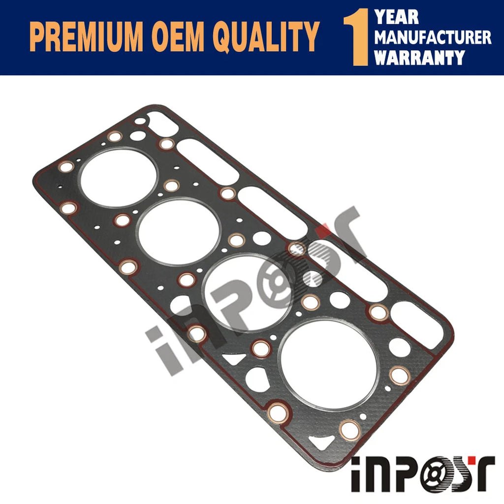 V1512 Cylinder Head Gasket Kit for Kubota Engine (Graphite)
