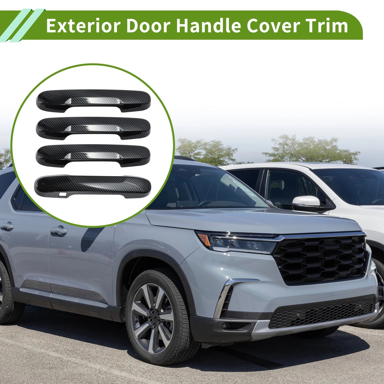 Exterior Door Handle Cover Trim for Honda Pilot (2025–2026)