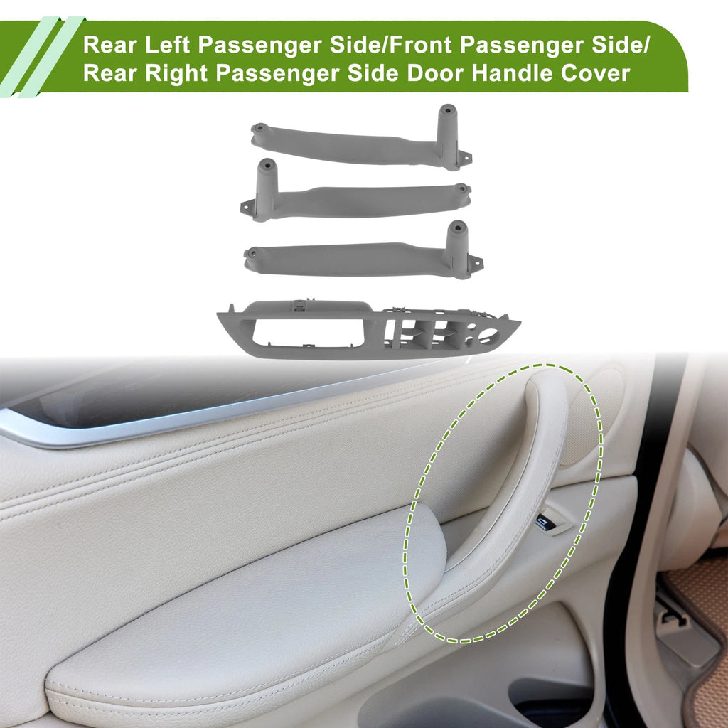 Door Panel Handle Pull Trim Cover Replacement for BMW X5 E70 (2007–2013)