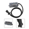 7 Way Trailer Cable with 7 Pin Plug & Junction Box for RV Trailer (8FT)
