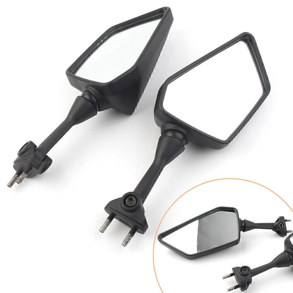 Pair Rearview Side Mirrors for Kawasaki Ninja 250R EX250 (2008–2013)