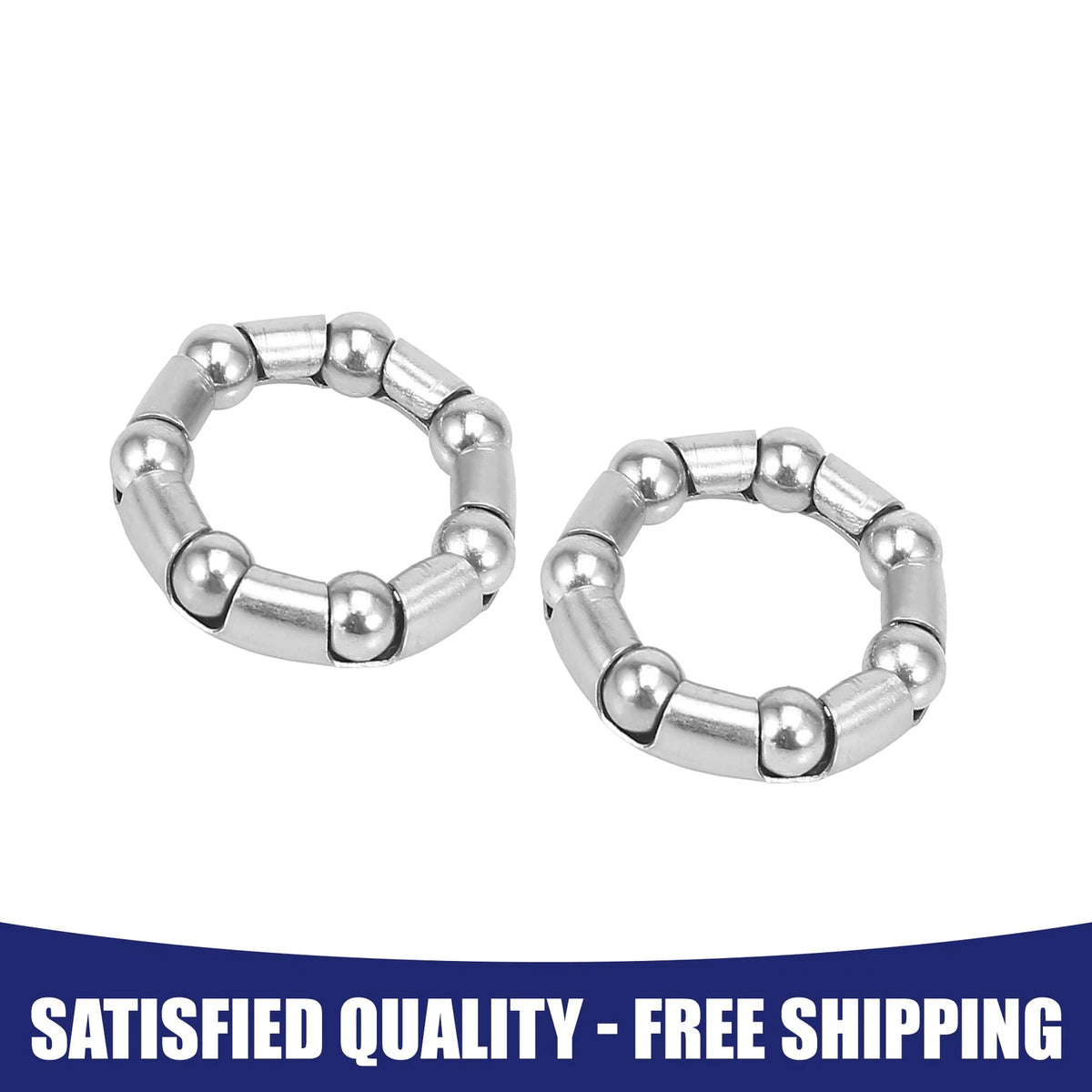 Ball Bearings Crank Wheel Retainer Universal 37.6mm Set of 2 (Universal)