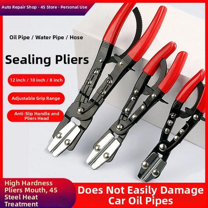 Adjustable Hose Clamp Pliers for Automotive (8, 10, 12 Inch)