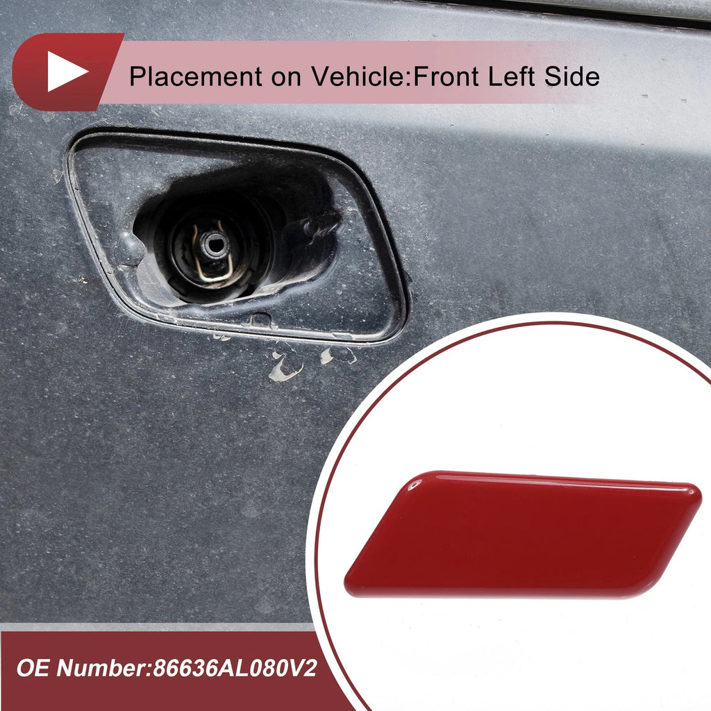 Front Left Washer Nozzle Cover Cap Replacement for Subaru Outback (2015–2017)