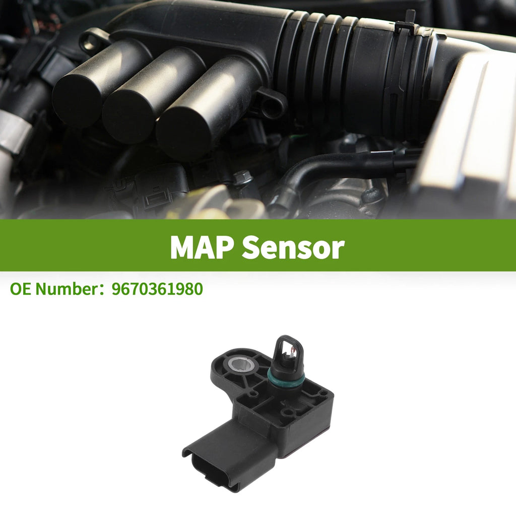 MAP Sensor No. 9670361980 for Peugeot 308 II (2013–2020)