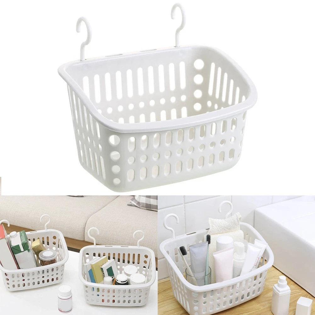Plastic Hanging Shower Basket for Space Utilization (Easy Installation)