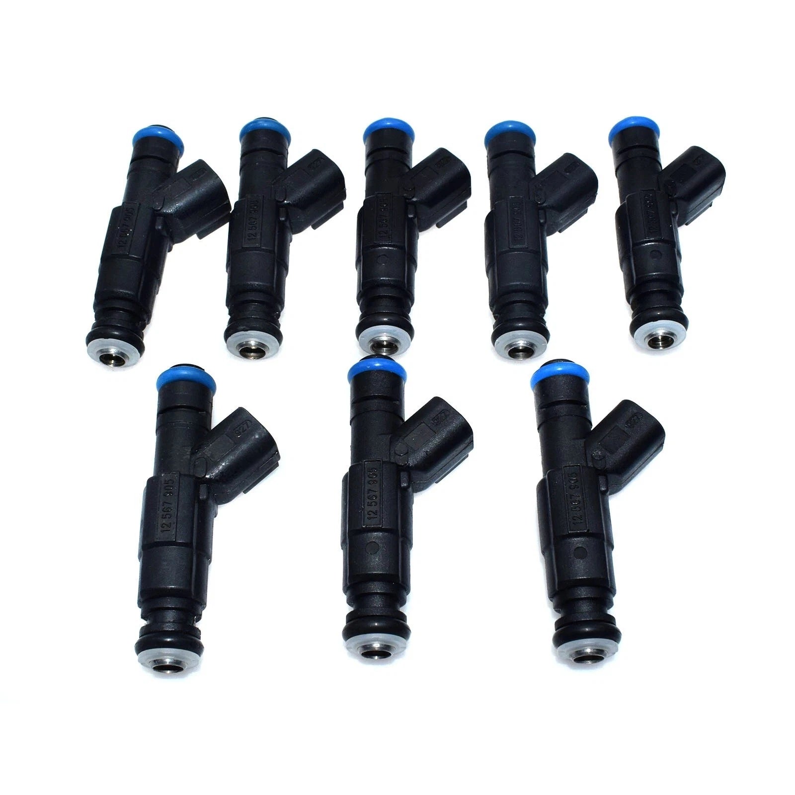 Set of 8 Mercruiser V8 Fuel Injectors 885176 0280156081 18-7688 9-33102