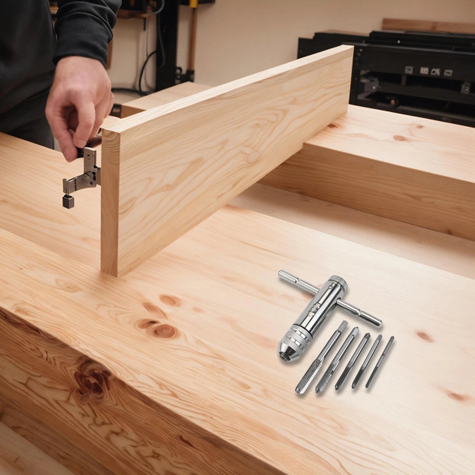 Adjustable Tap Holder with 5 Screws for Universal Fit