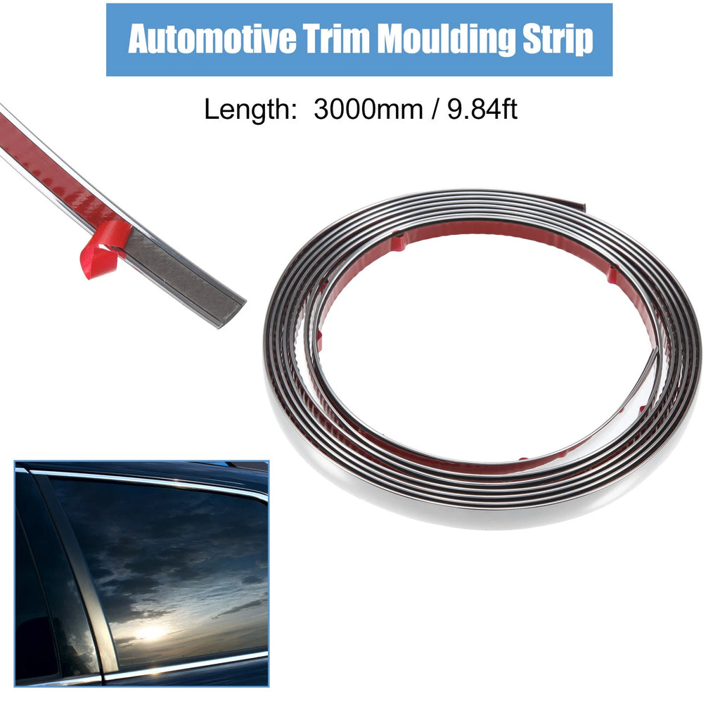 12mm Wide Bumper Protector Strip for Universal Vehicles (9.84ft)