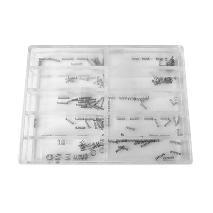 100pcs Watch Crown Spring Assortment for Watch Repair (Multi Sizes)