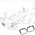 ABS Rear Bumper Exhaust Tail Pipe Bracket Trim for BMW X5 E53 (2000–2006)