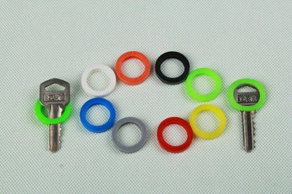 8 Pcs Silicone Key Cap Covers for Universal Key Fobs (Fits Most Models)