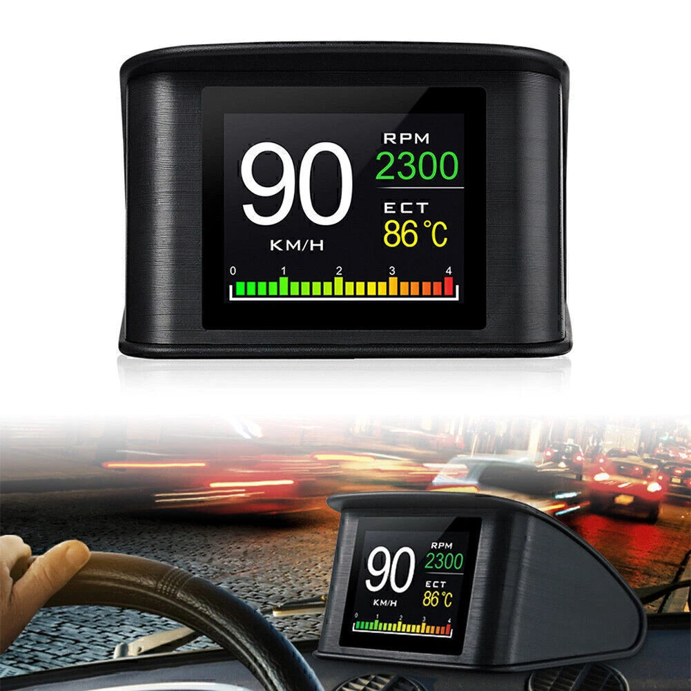 OBD2 Head Up Display Speedometer for Car HUD P10