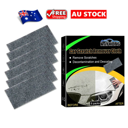 6 Pcs Nano Sparkle Cloth for Car Scratches (AU)