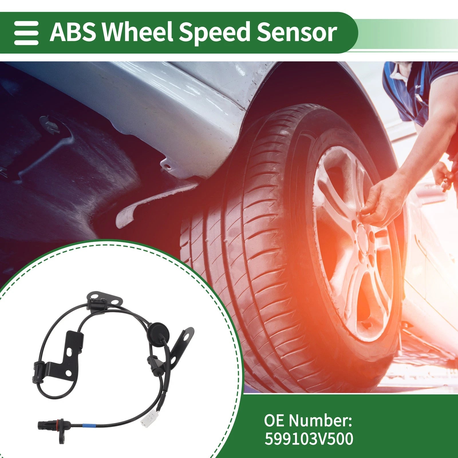 ABS Wheel Speed Sensor Replacement for Hyundai Azera (2015–2017)