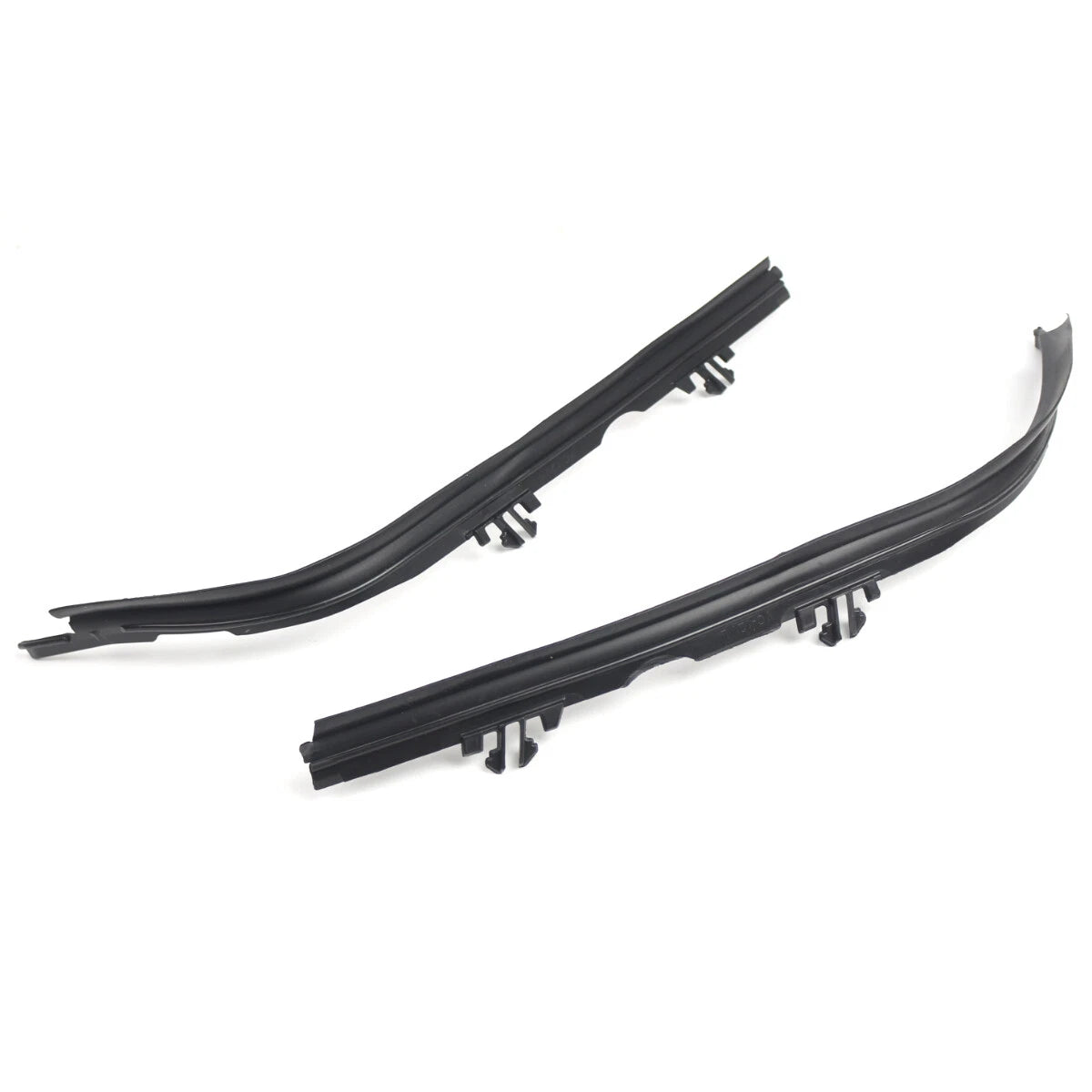 Set of 2 Front Headlight Upper Cover Strip Gaskets for BMW 5 Series E39 (1995–2000)