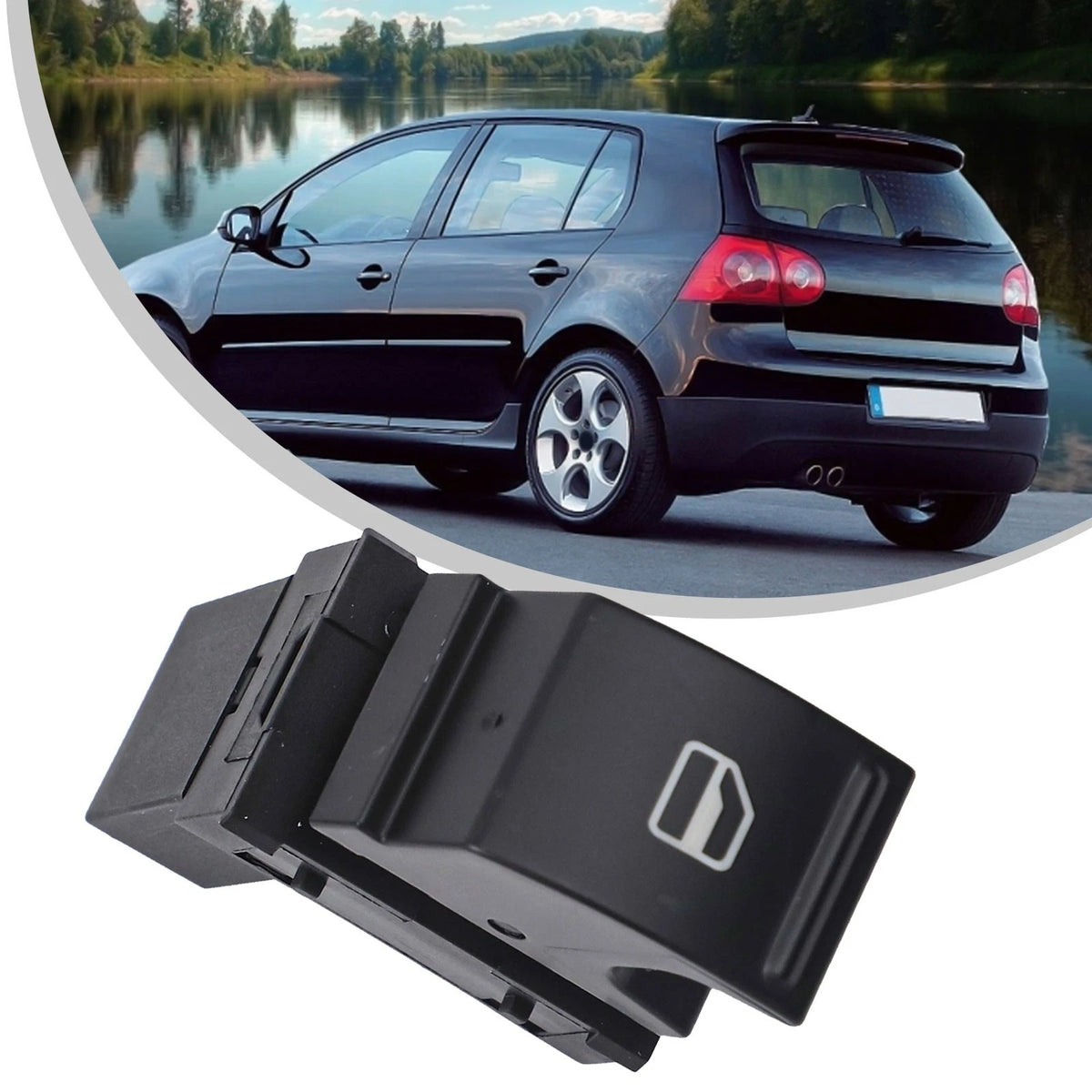 Window Lift Switch for Golf MK5 For Jetta For Passat Caddy Easy Installation