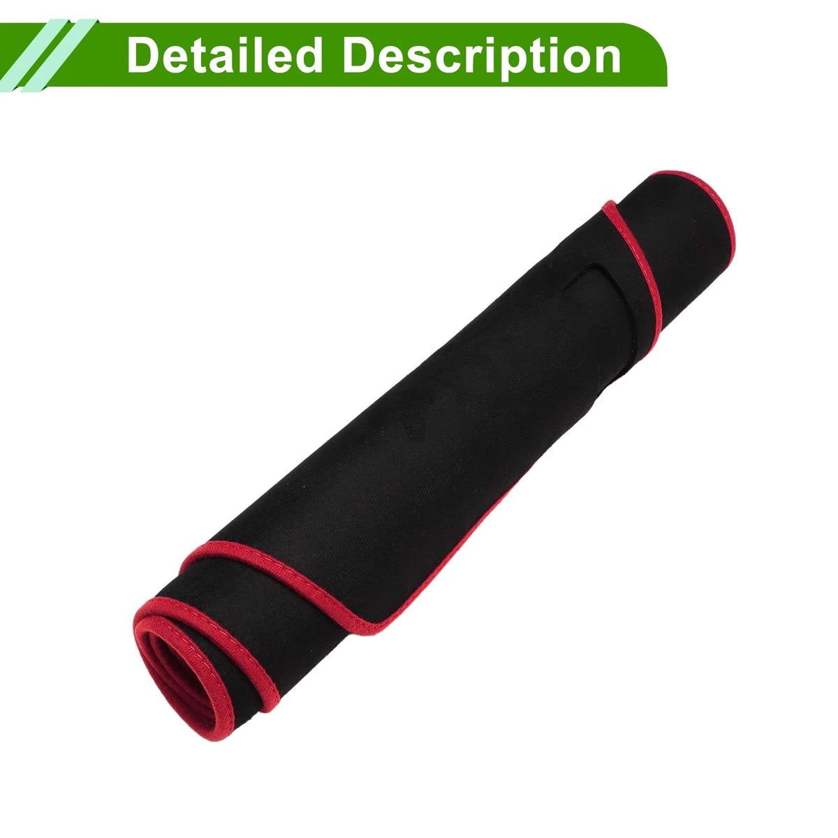 Dashboard Cover Mat for Mazda MX-5 ND RF Miata (2015–2020) Black Red