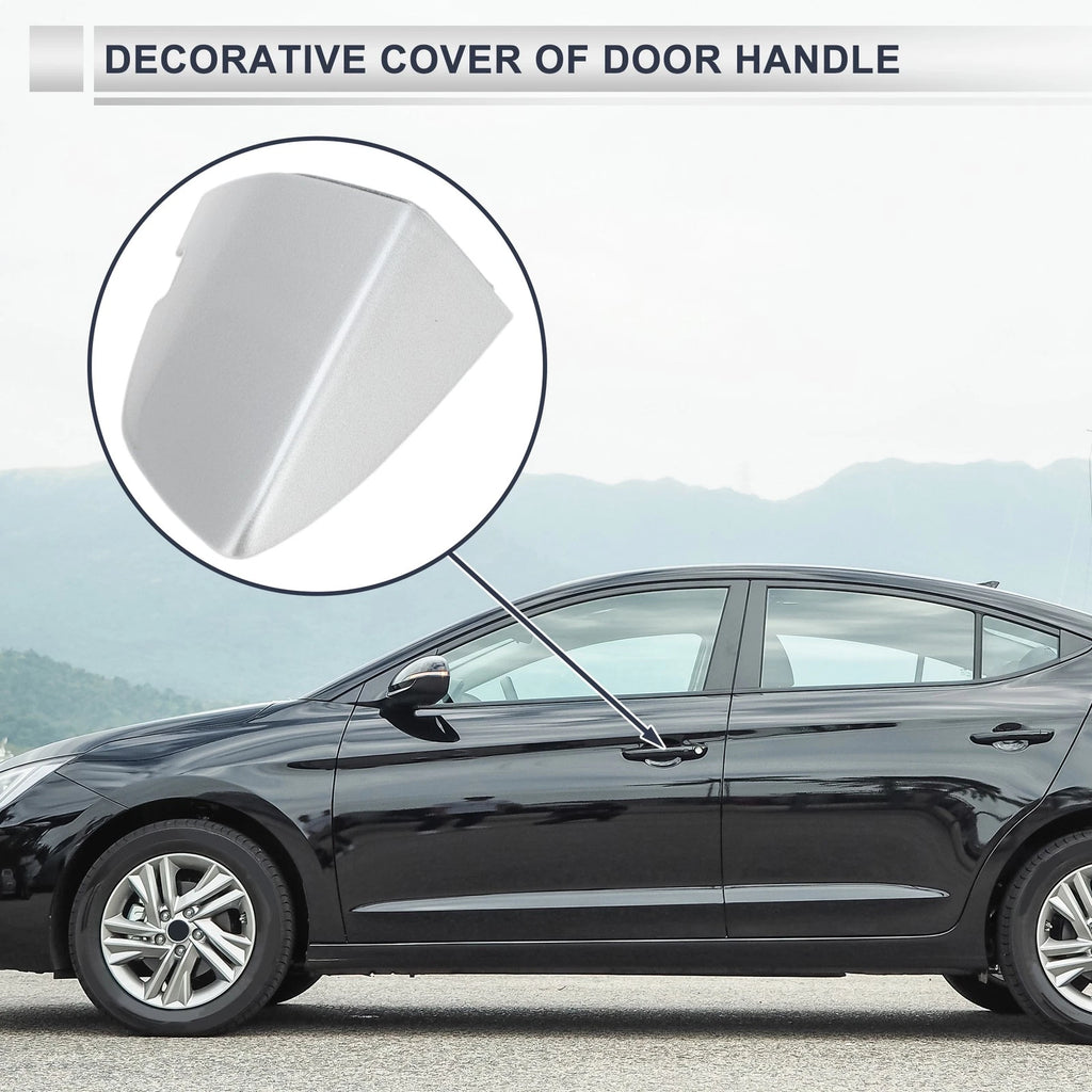 Front Left Door Handle Lock Cylinder Cover Replacement for Volkswagen Sagitta (—)