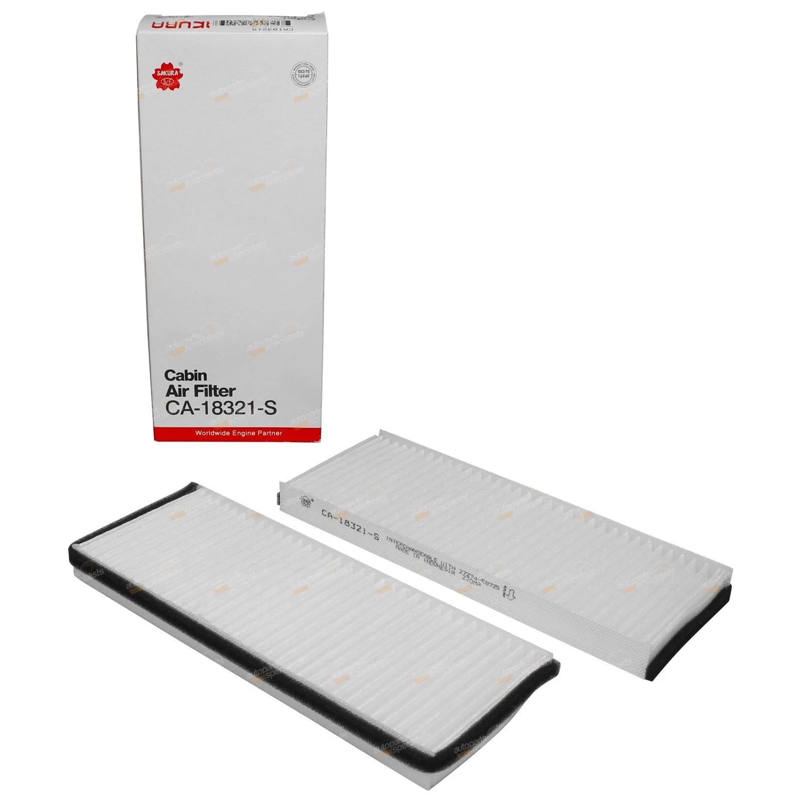 Sakura Cabin Air Filter for Nissan Navara D40 (2005–2015)