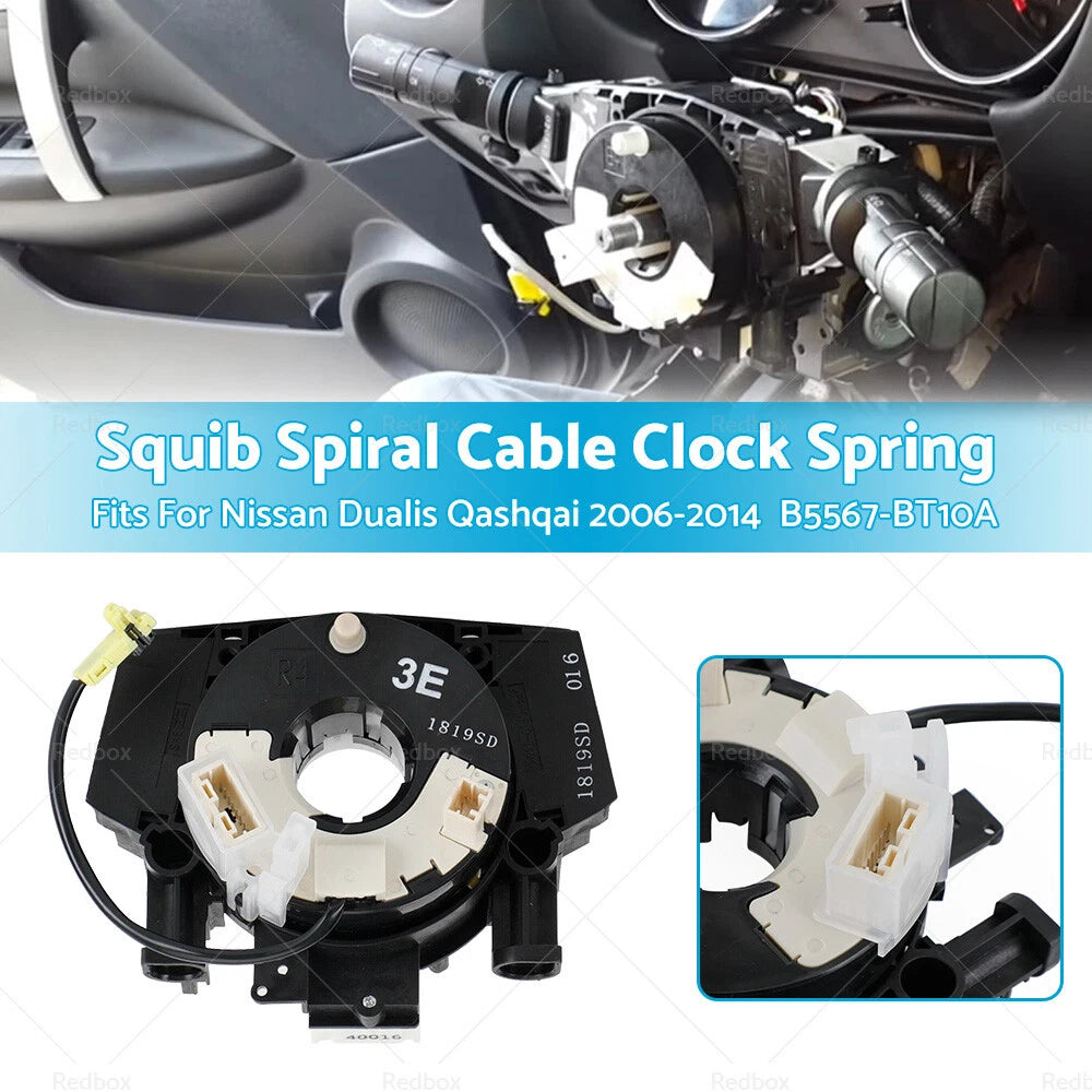 Clock Spring Spiral Cable for Nissan Navara Pathfinder X-Trail (2005–2016)