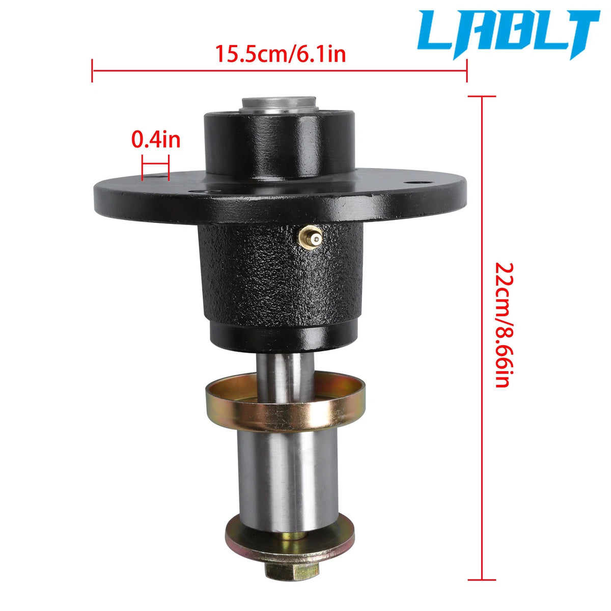 Spindle Assembly for Hustler Super Z ATZ 52" 60" 72" Decks (796235, 796235X)