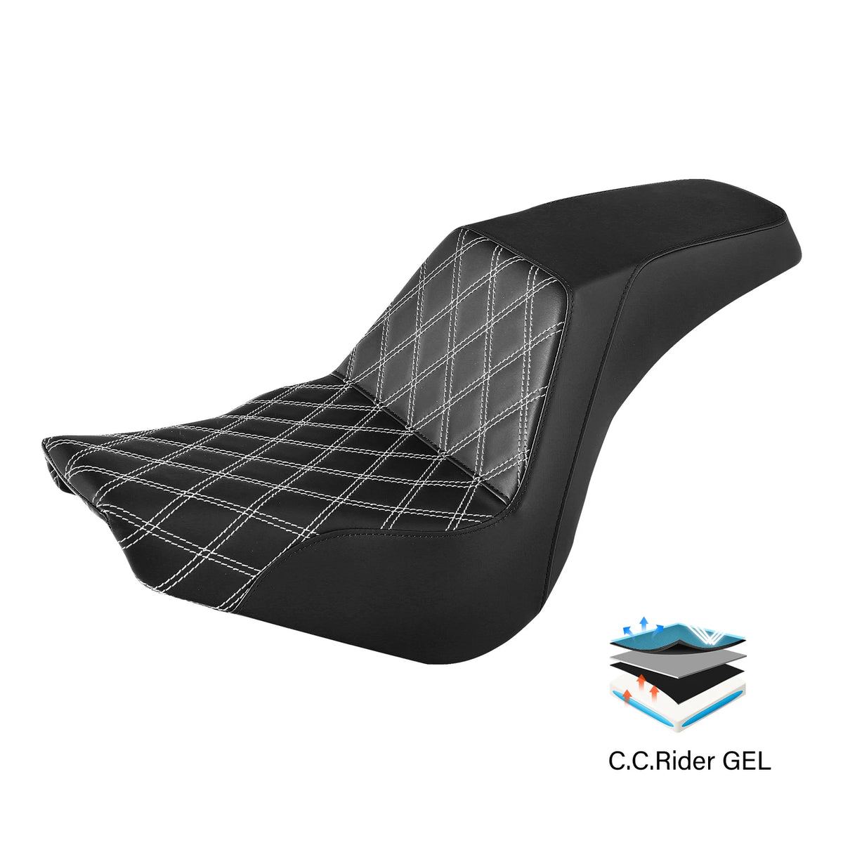 Gel Seat for Harley Softail Street Bob (2018–2025)