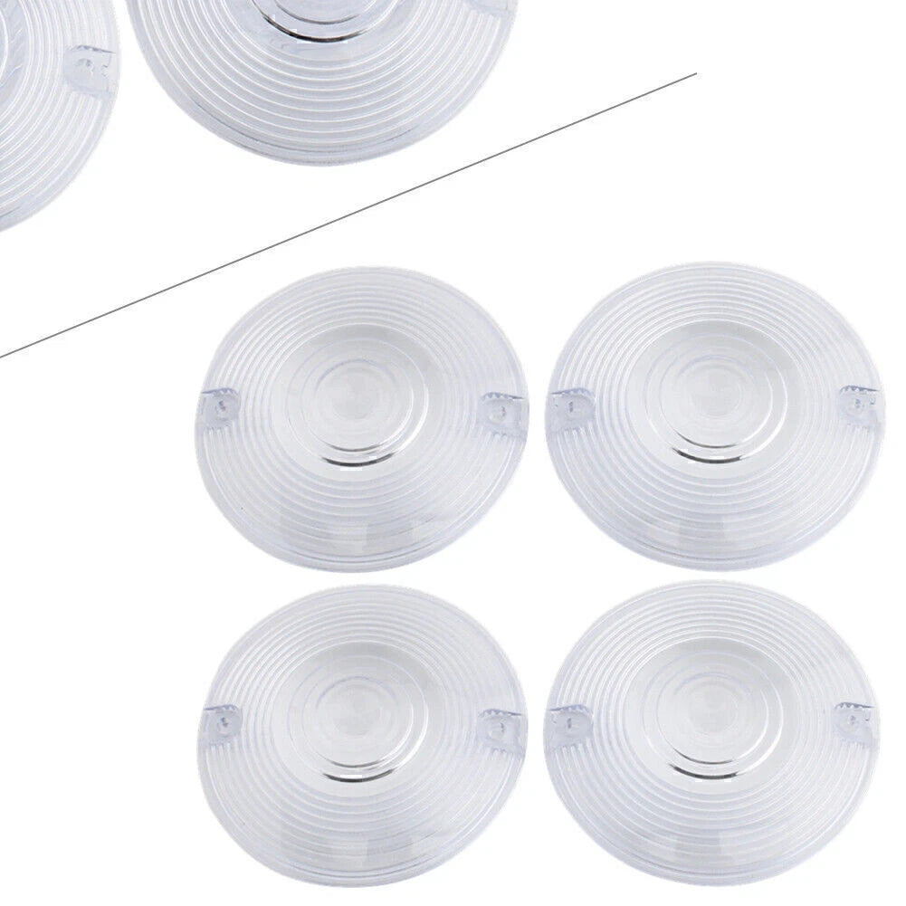 Set of 4 Turn Signal Light Covers for Harley Electra Glide
