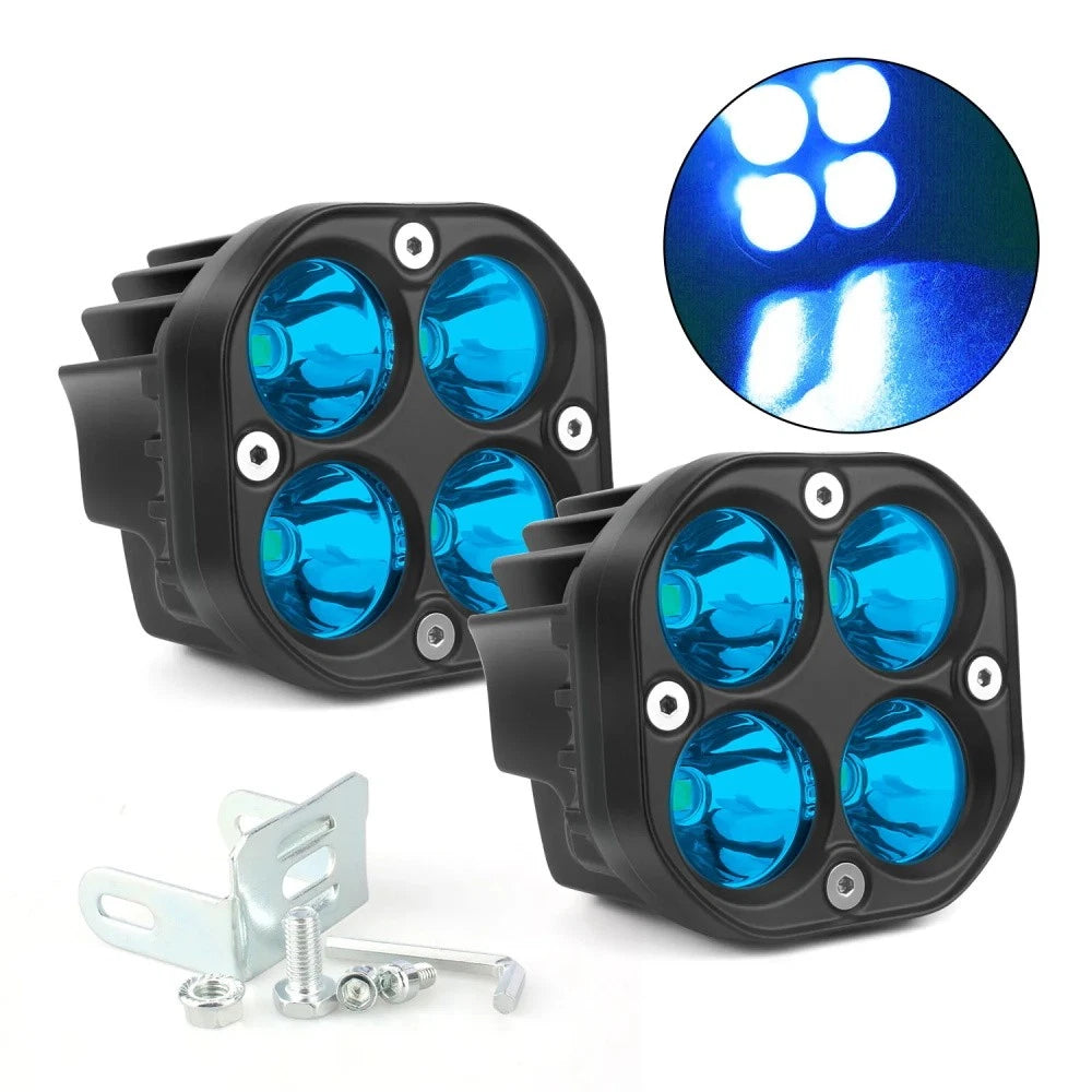 2X 3" LED Cube Pods Work Light for Offroad SUV (Fits )