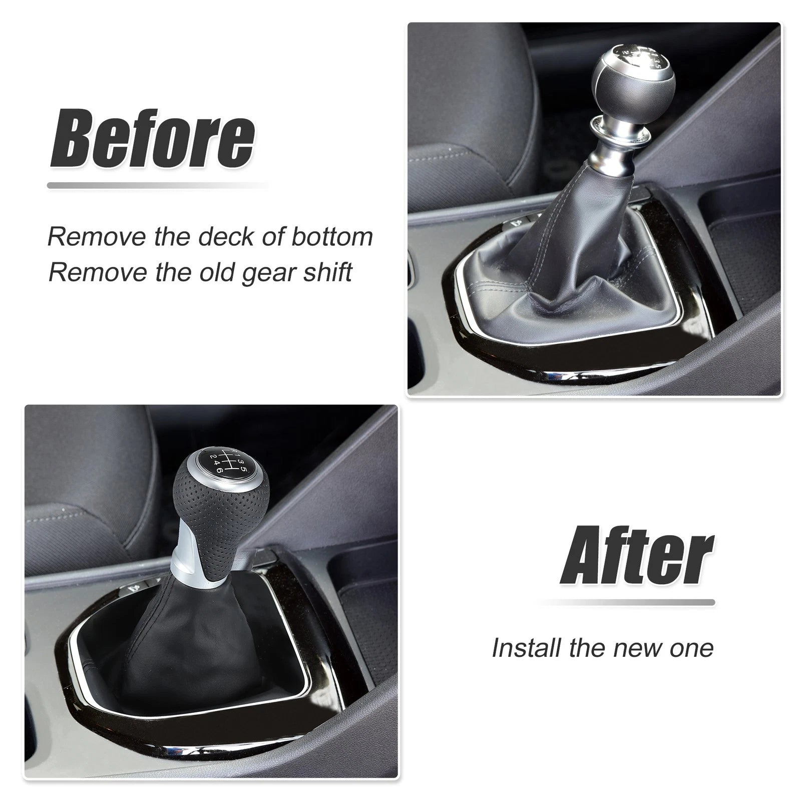 6 Speed Manual Gear Shift Lever Replacement for Audi A4 S4 B8 A5 Q5 (2009–2016)
