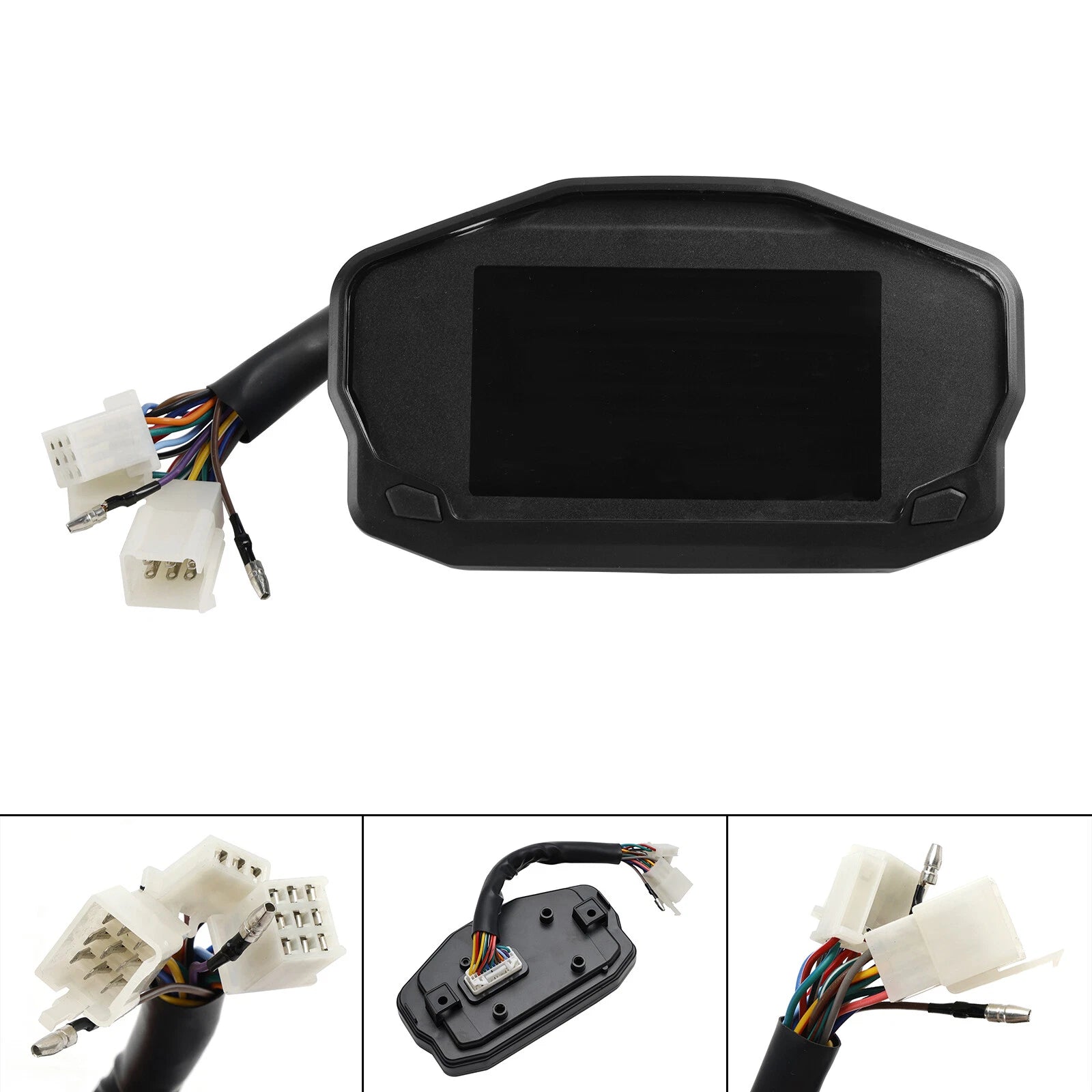 Digital RPM Speedometer Odometer LCD Display for Motorcycle (Universal)