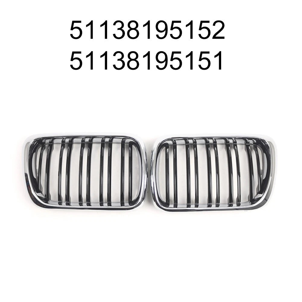 Front Kidney Grille for BMW 3-Series E36 (1997–1999) 51138195152 Black