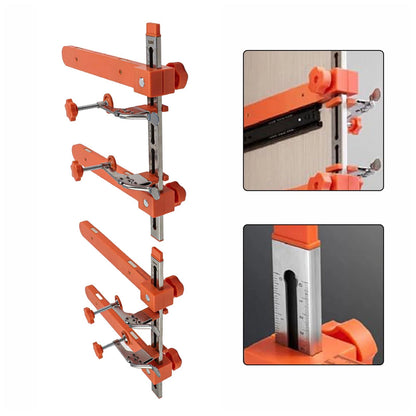 Magnetic Drawer Slide Tool with Adjustable Clamp for Secure Installations