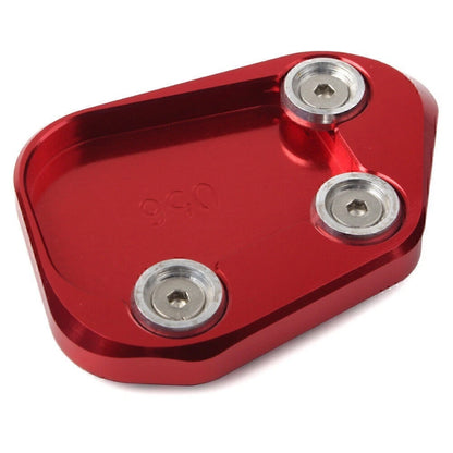 CNC Side Stand Pad Extension Bracket for Honda CBR250RR (2017–2018) Red