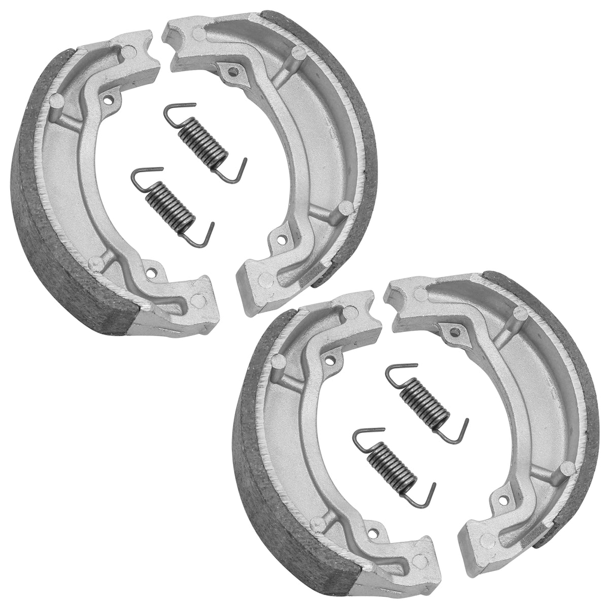 Front and Rear Brake Shoes Replacement for Kawasaki KD80 (1975–1987)